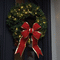 30" Pre-lit Commercial Sequoia Fir LED Christmas Wreath, 100 Warm White SoftTwinkle Lights